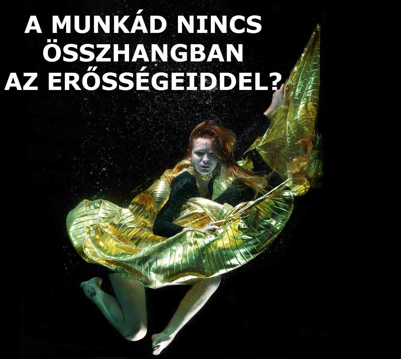 a munkád nincs összhangban az erősségeiddel