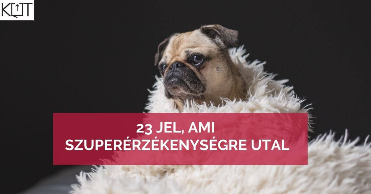 23 jel, amiből kiderül szuperérzékeny vagy-e